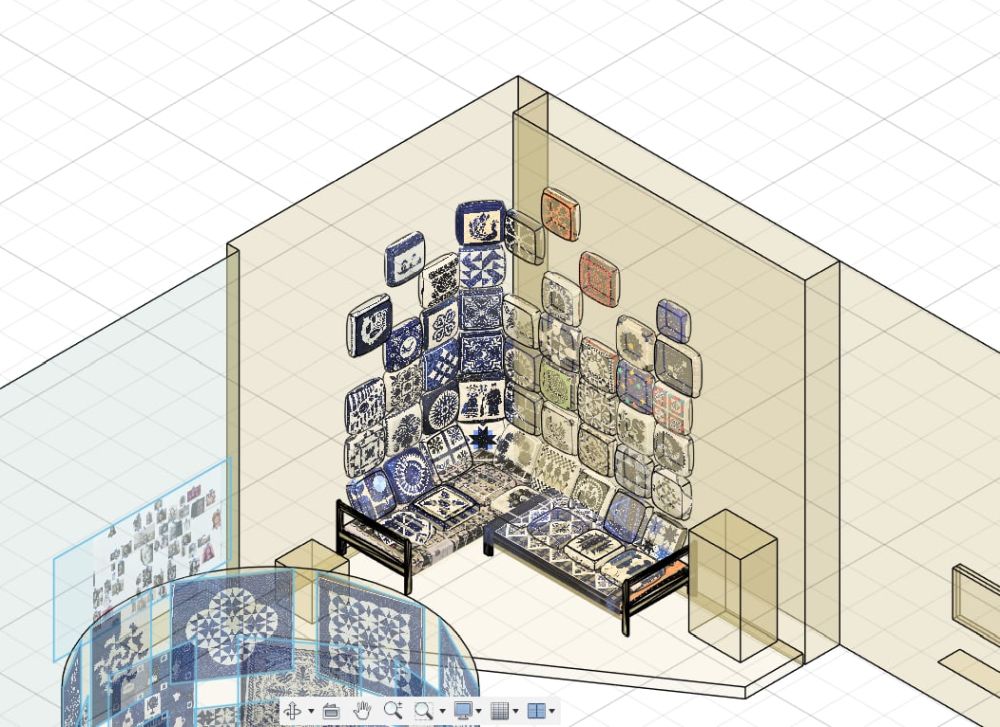 A kiálítás története – 10. látványterv