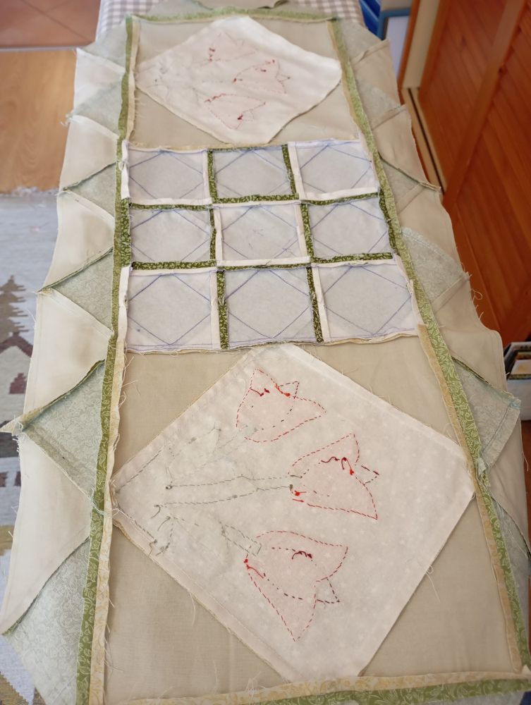 fedlap visszája – Haladó futó – Foltvarrók napja 2026